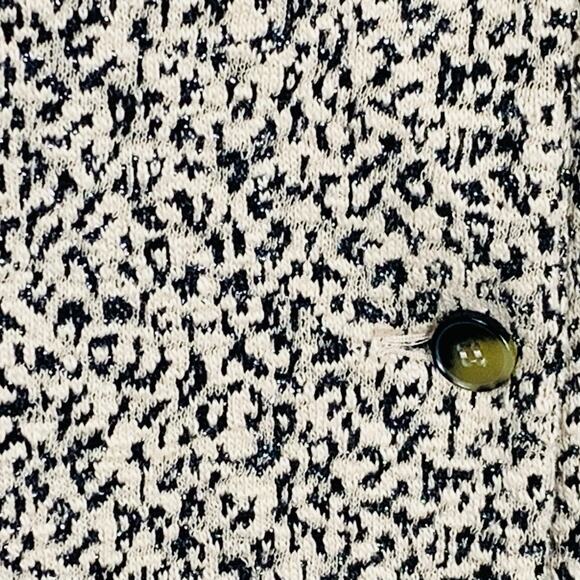 Anthropologie Cartonnier Rowan Leopard Print Long Blazer Jacket Coat Size S - Picture 4 of 8